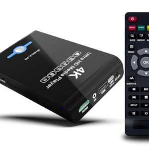 4K Ultra HD Media Player with HDD Enclosure