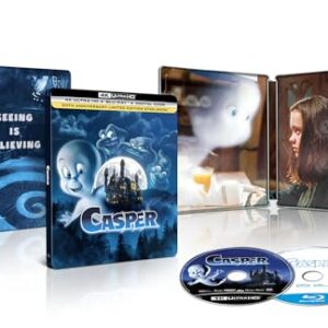 Casper - 30th Anniversary Limited Edition Steelbook 4K Ultra HD + Blu-ray + Digital