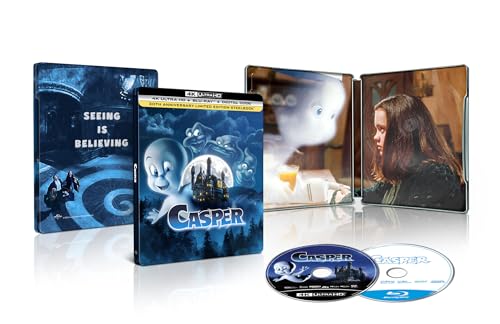 Casper - 30th Anniversary Limited Edition Steelbook 4K Ultra HD + Blu-ray + Digital