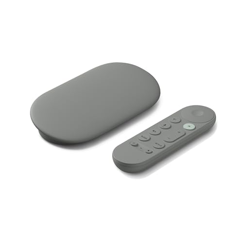 Google TV Streamer 4K - Fast Streaming Entertainment on Your TV with Voice Search Remote - Watch Movies, Shows, Live TV, and Netflix in 4K HDR - Smart Home Control - 32 GB of Storage - Hazel
