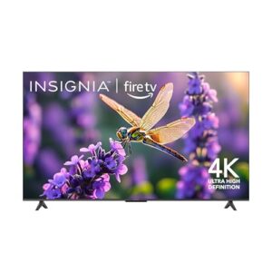 INSIGNIA 65" Class F50 Series LED 4K UHD Smart Fire TV, Voice Remote with Alexa, Stream Live TV Without Cable
