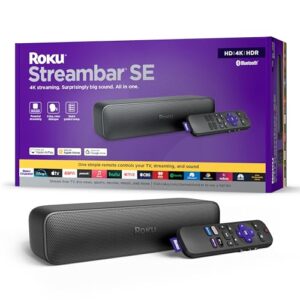 Roku Streambar SE: 2-in-1 Sound & Streaming