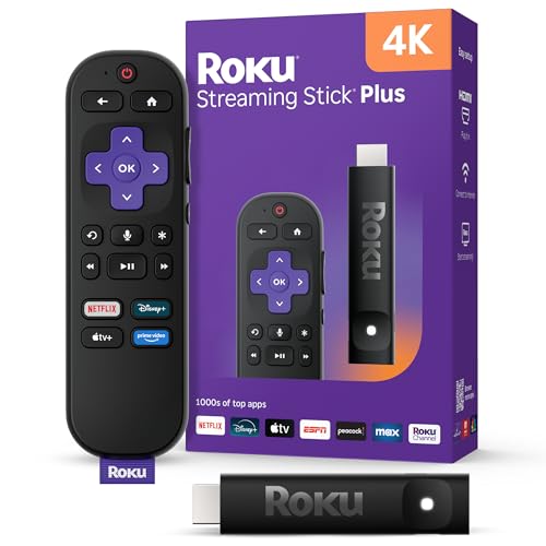 Roku Streaming Stick Plus - 4K HDR Device