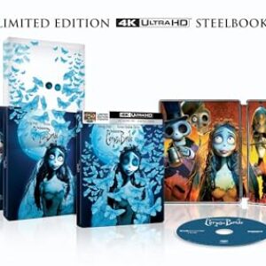 Tim Burton's Corpse Bride - Limited Edition Steelbook (4K Ultra HD + Digital)