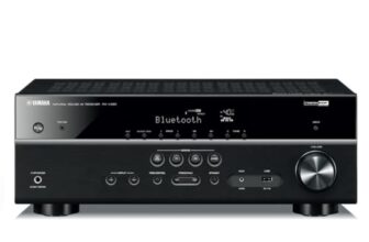 YAMAHA RX-V385 5.1-Channel 4K Ultra HD AV Receiver with Bluetooth